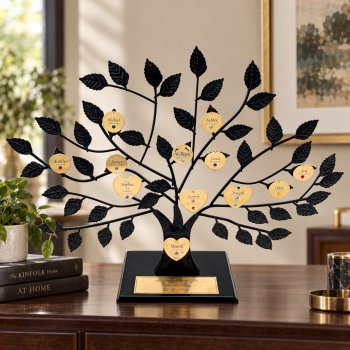 Engraved Family Tree Stand